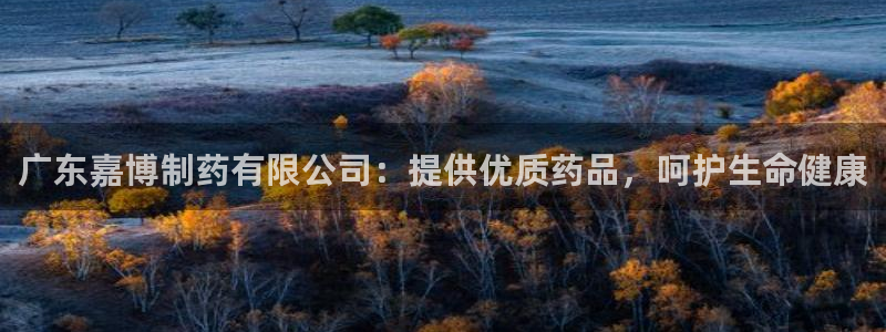 usdt九游会老哥俱乐部：广东嘉博制药有限公司：提供优质药品，呵护生命健康