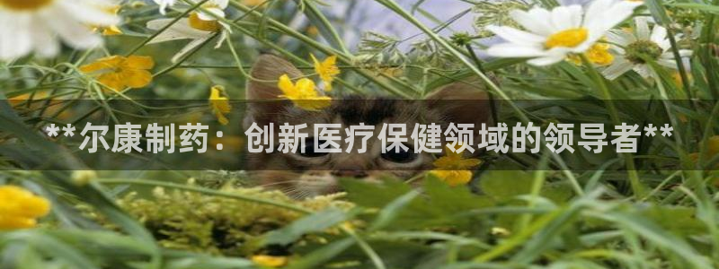 九游会老哥俱乐部官方网站：**尔康制药：创新医疗保健领域的领导者**