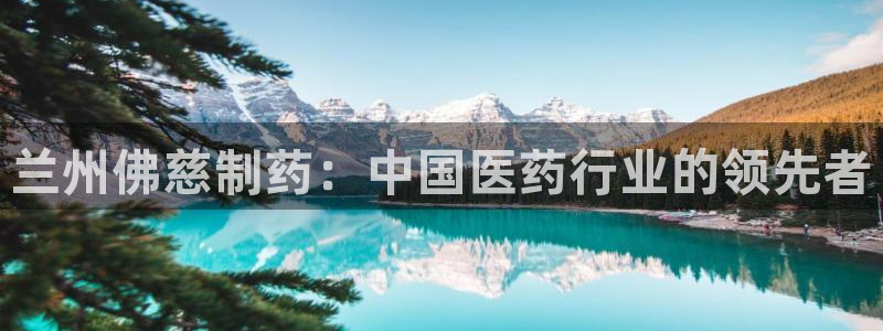九游会老哥俱乐部社区论坛：兰州佛慈制药：中国医药行业的领先者