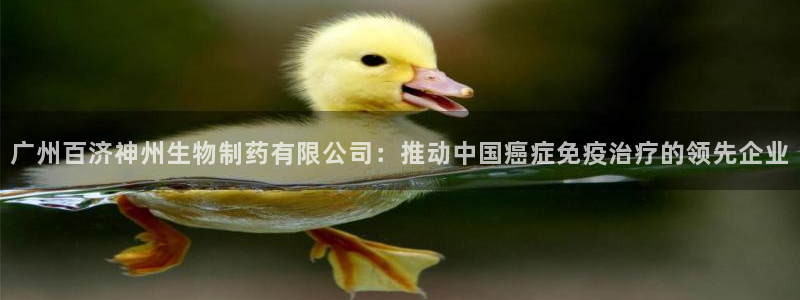 九游老哥俱乐部官网登录不了：广州百济神州生物制药有限公司：推动中国癌症免疫治疗的领先企业
