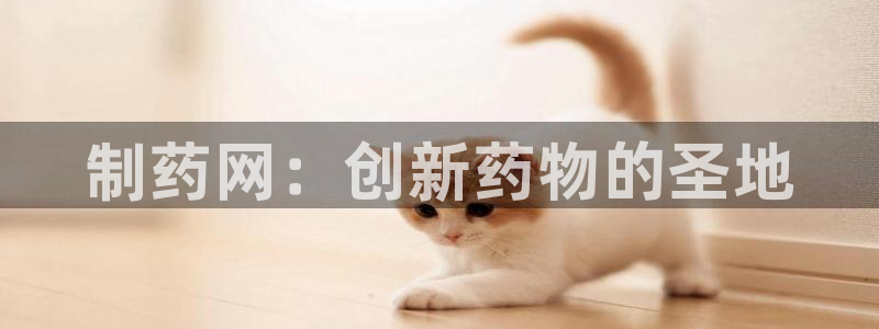 老哥吧九游会：制药网：创新药物的圣地
